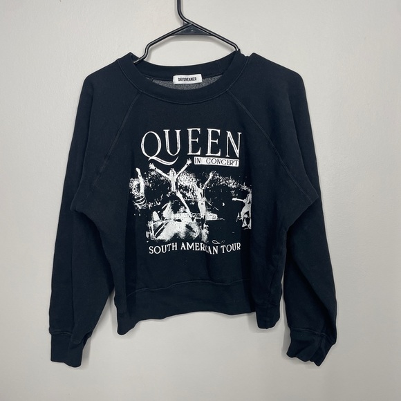 NWT DAYDREAMER QUEEN SOUTH AMERICAN TOUR RAGLAN CREW - Picture 6 of 11